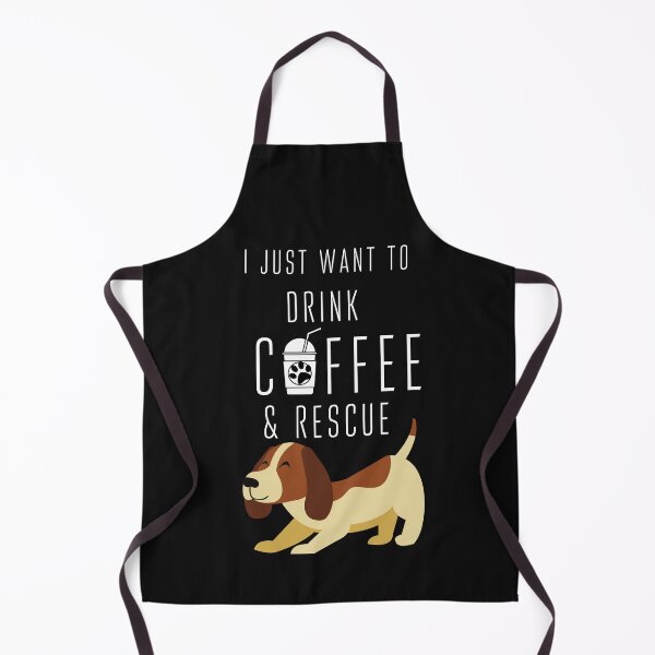 Item preview, Beagle and coffee cartoon designed and sold by OneTimeEngineer.
