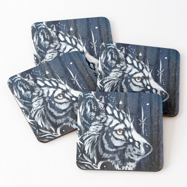 Item preview, Stardust Space Tiger designed and sold by brushandtea.