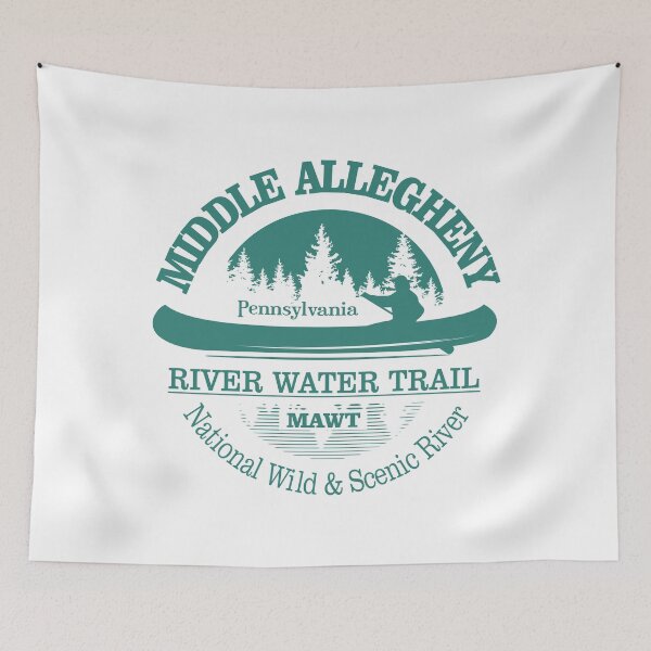 Item preview, Middle Allegheny River Water Trail (CT) designed and sold by curranmorgan.