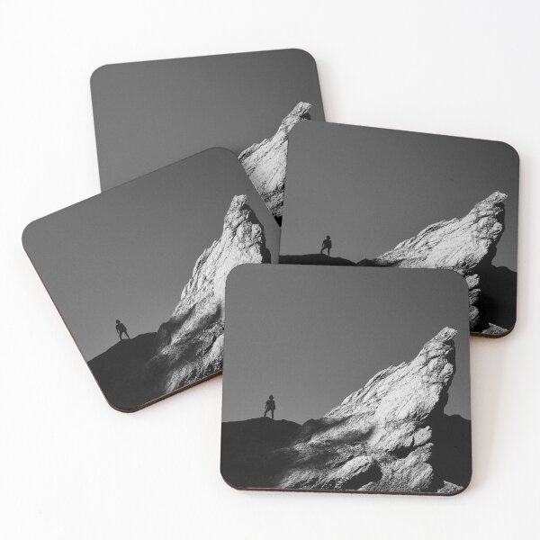 Item preview, Girl standing on pride rock look-alike in Bic National Park designed and sold by Simon Charbonneau.