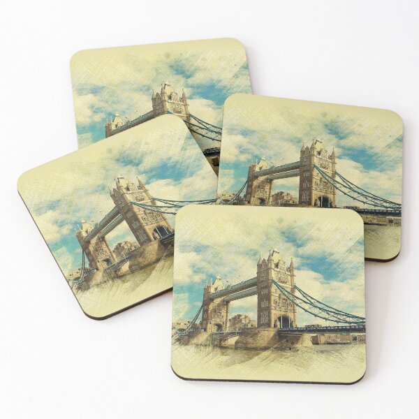 Item preview, London Bridge Sticker designed and sold by gooddesignart.