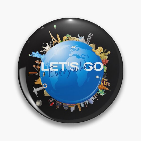 Item preview, Let's Go Everywhere T-Shirt designed and sold by Cyrine19.