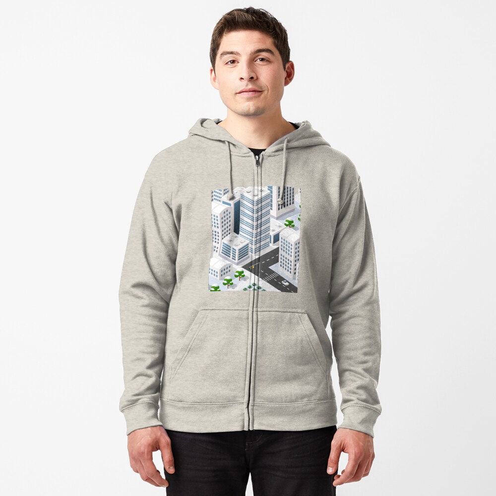 Item preview, Zipped Hoodie designed and sold by morrismorgan.