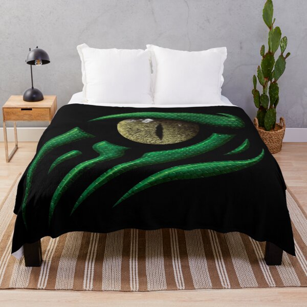 Item preview, Reptile eye glare abstract - spooky Halloween design in green designed and sold by Crafteez.