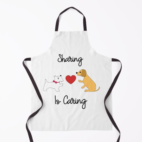 Item preview, Sharing Is Caring | Cute Dog Design designed and sold by Spektre-Co.