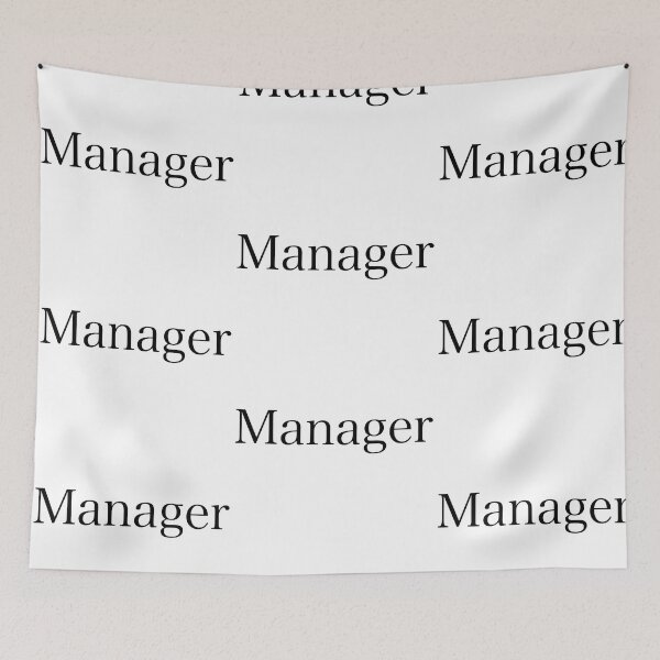 Item preview, Manager designed and sold by Lupappdesigns.
