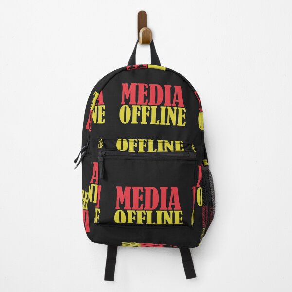 Item preview, Media Offline- Social Media Offline Typography- Red and Yellow designed and sold by EvaWolf.