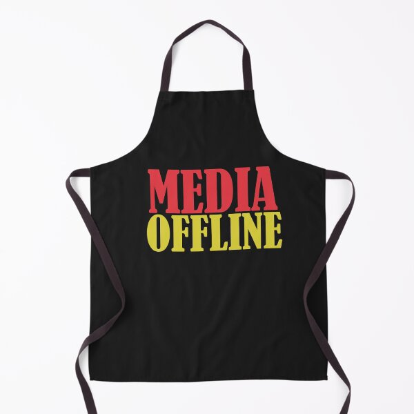 Item preview, Media Offline- Social Media Offline Typography- Red and Yellow designed and sold by EvaWolf.