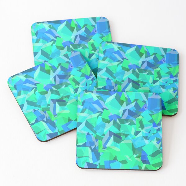 Item preview, blue and green cubes designed and sold by beatlechub.