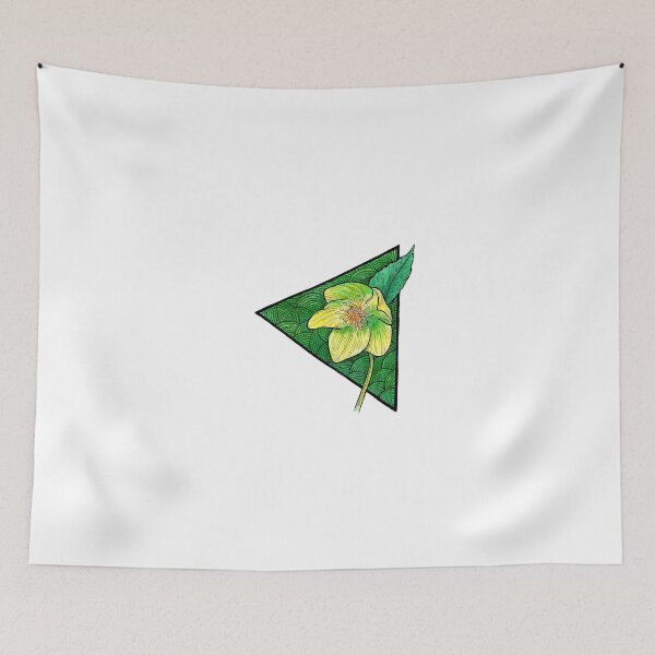 Item preview, Green Helleborus Triangle designed and sold by Art by Sylph.