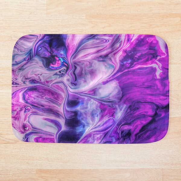 Purple Psychedelic Bath Mat