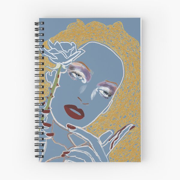 Item preview, Uma Thurman inspired line-work portrait  designed and sold by SmudgeB.