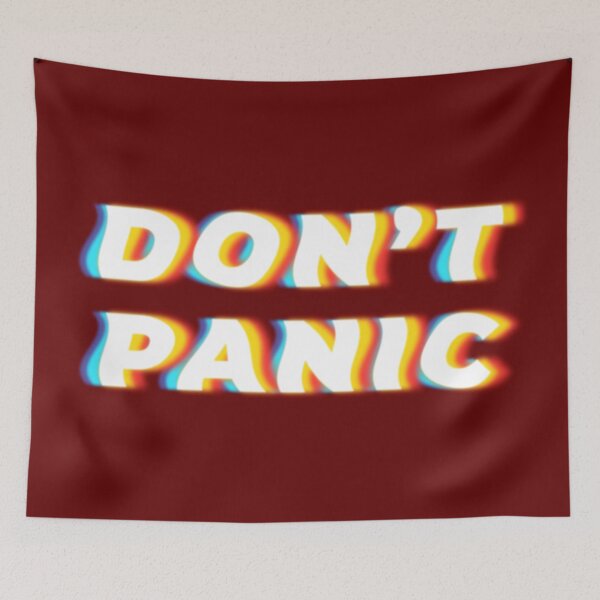 Item preview, Don't Panic designed and sold by muskitt.