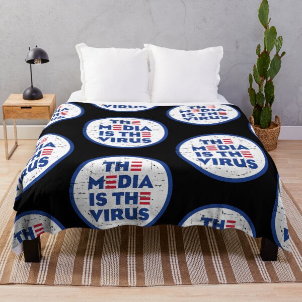 Item preview, THE MEDIA IS THE VIRUS designed and sold by w1ckerman.