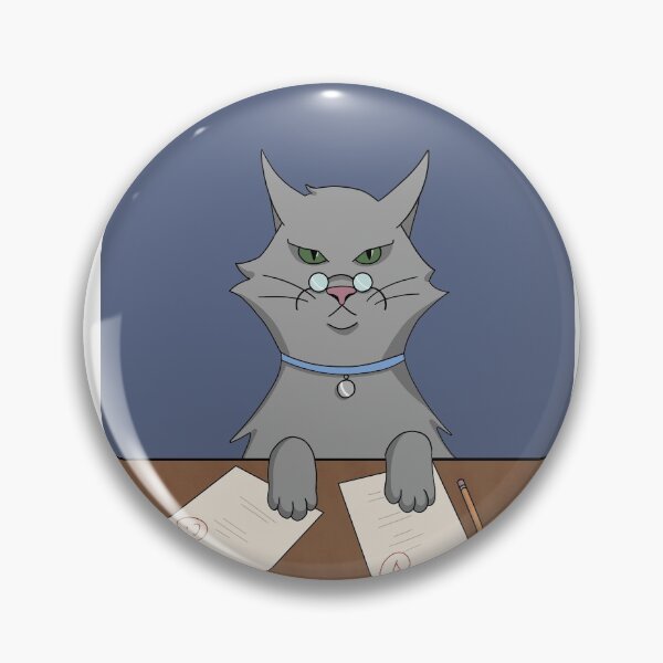 Item preview, Mimi the serious kitty designed and sold by lele-malt.