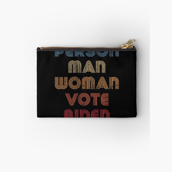 Artikelvorschau, Person Mann Frau Abstimmung Biden 2020 Vintage Retro Distressed entworfen und verkauft von RandomStuffShop.