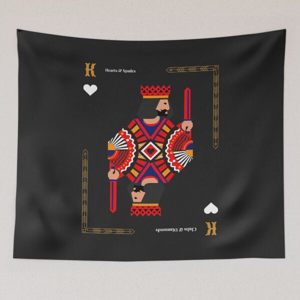 Item preview, King of Hearts - Simple Halloween Costume designed and sold by CrimsonKnights.