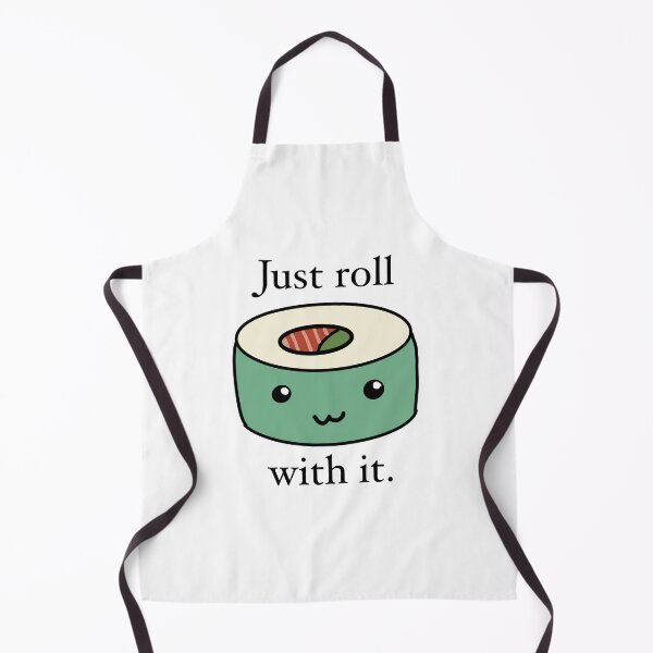Item preview, Just roll with it sushi pun designed and sold by Studio aiai .