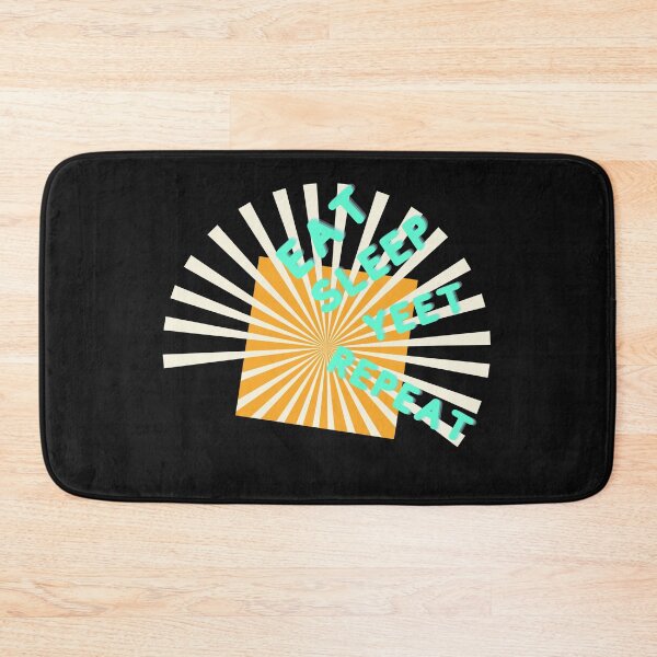 Item preview, Eat Sleep Yeet Repeat Retro Design designed and sold by garhoud.