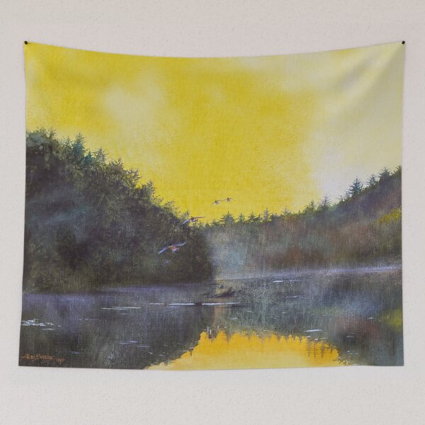 Item preview, Sunset Geese designed and sold by misspaws.