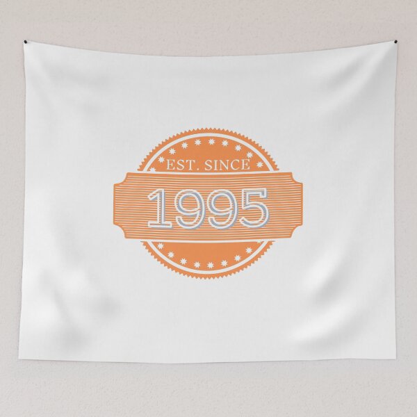 Item preview, Established Since 1995 in Orange designed and sold by designlee.