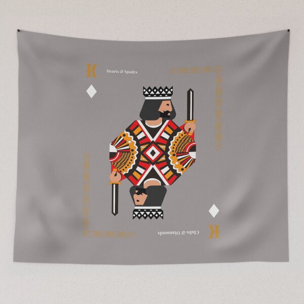 Item preview, King of Diamonds - Simple Halloween Costume designed and sold by CrimsonKnights.