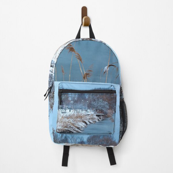 Item preview, winter landscape with frozen lake designed and sold by Valdaliso.