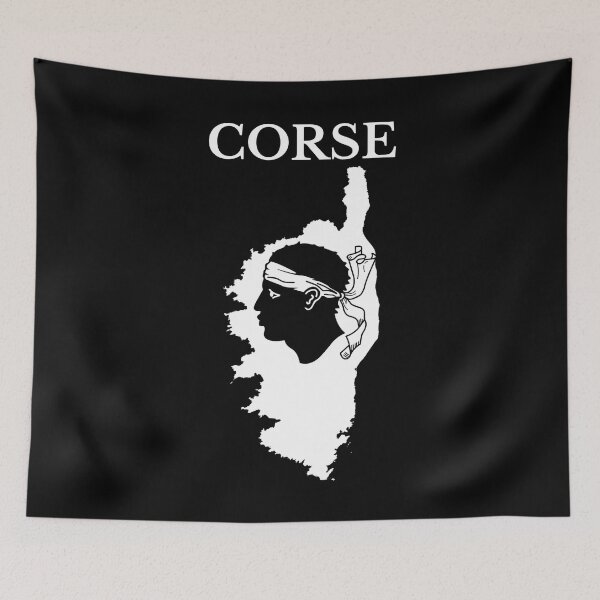 Item preview, Corsica (Corse) Map, France, French Region. designed and sold by marosharaf.