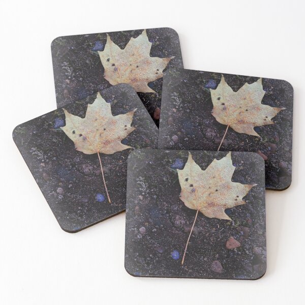 Item preview, Leaf and water drops designed and sold by J Rier Photography.