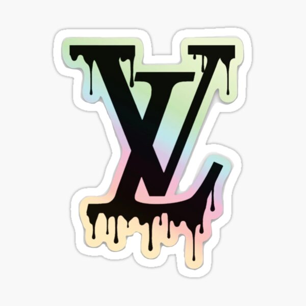 Colorful Louis v Sticker