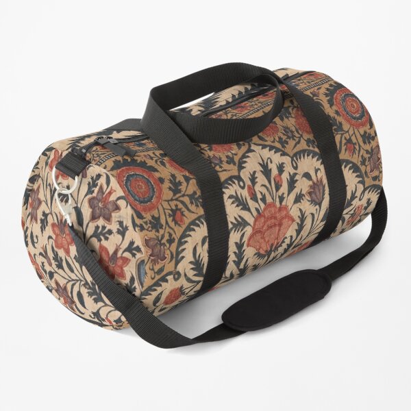 Vintage Panel from a Tent Lining, India 1725–50 Duffle Bag
