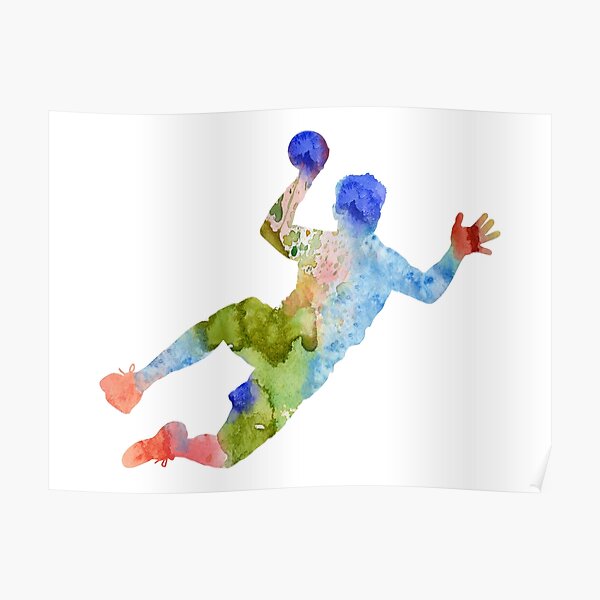 Handball homme Poster