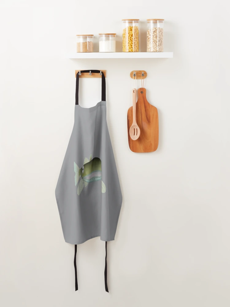 Thumbnail 4 of 6, Apron, Generic Cod designed and sold by fishfolkart.
