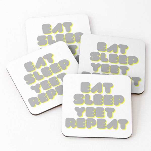 Item preview, Eat Sleep Yeet Repeat Bold TEXT designed and sold by garhoud.