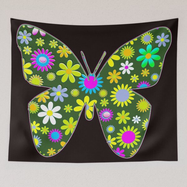 Item preview,  pastel floral folk art motif  designed and sold by Ralek.