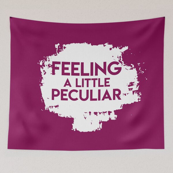 Item preview, Feeling a little peculiar (white) designed and sold by didijuca.
