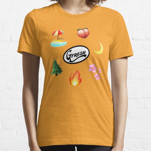 GFresh Emoji Print Pattern Essential T-Shirt
