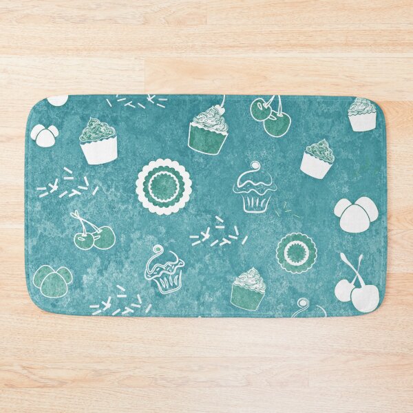 Item preview, Cupcake Pastry Background - Grunge Turquoise designed and sold by serenaking.
