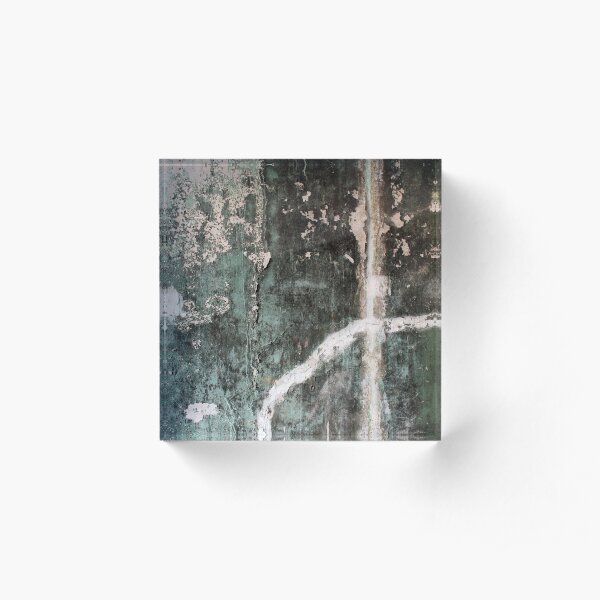Green and White Junction Acrylic Block