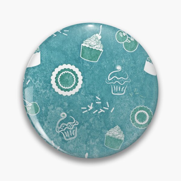 Item preview, Cupcake Pastry Background - Grunge Turquoise designed and sold by serenaking.