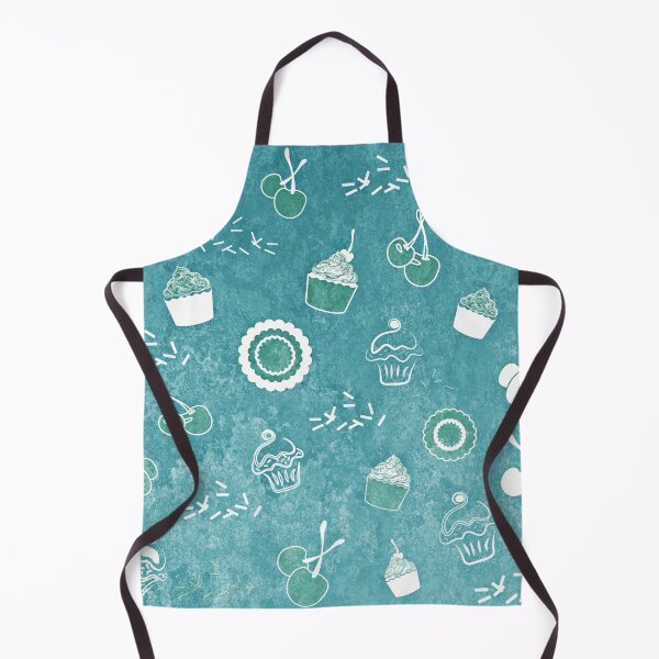 Item preview, Cupcake Pastry Background - Grunge Turquoise designed and sold by serenaking.