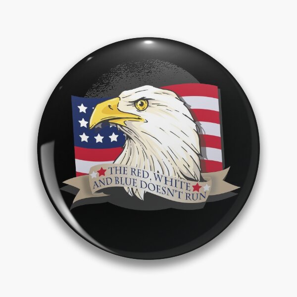 Item preview, The Red White And Blue Doesn't Run designed and sold by Seb-Sk93.