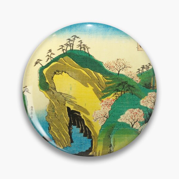 Item preview, "Noto, taki no ura" by Ando Hiroshige designed and sold by Ukiyo-e World.