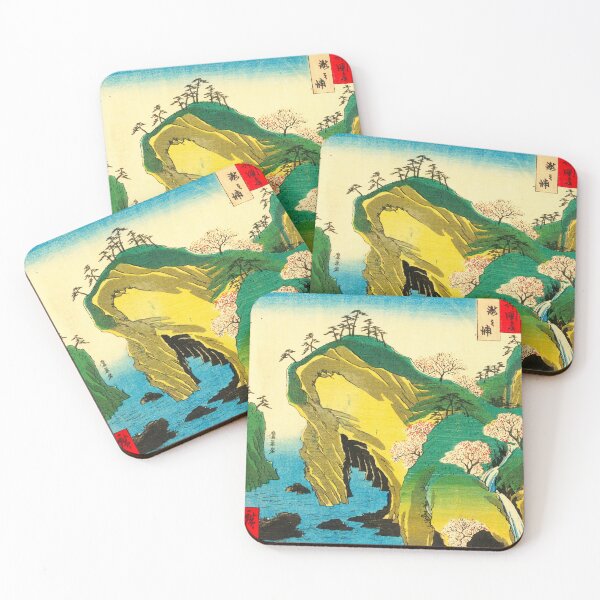 Item preview, "Noto, taki no ura" by Ando Hiroshige designed and sold by Ukiyo-e World.