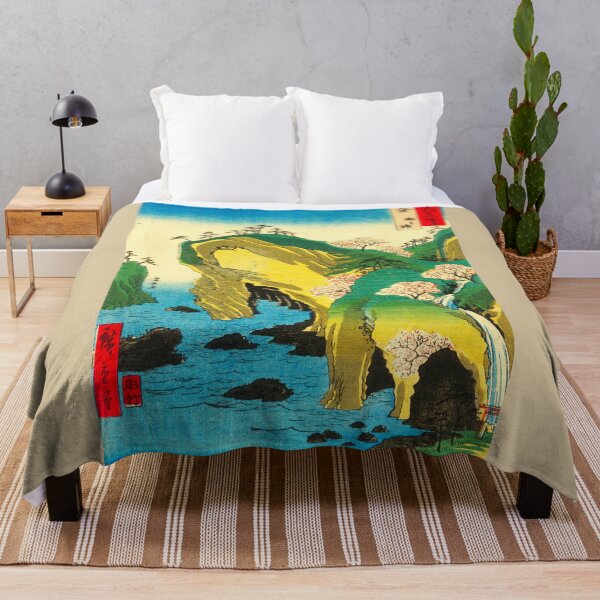 Item preview, "Noto, taki no ura" by Ando Hiroshige designed and sold by Ukiyo-e World.
