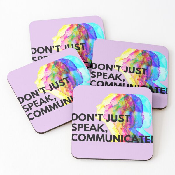 Item preview, Don't Just Speak, Communicate! designed and sold by China Net Lingo.