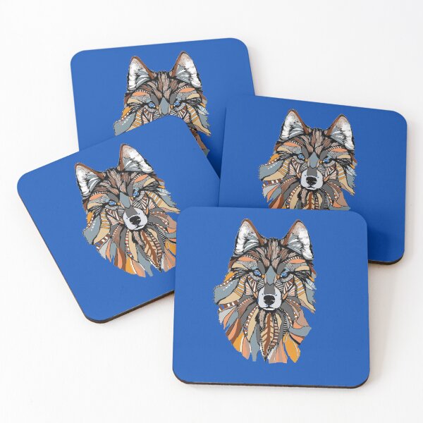 Item preview, lone wolf mosaic designed and sold by THE AMERICAN TEEVANGELIST.