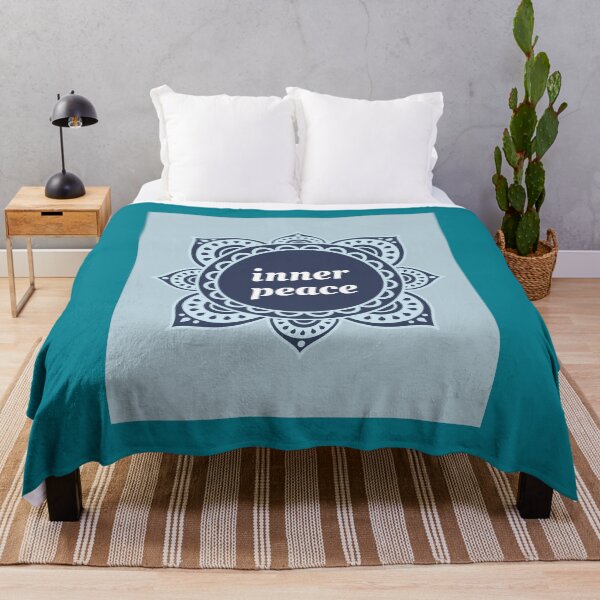 Item preview, Inner Peace Flowering Mandala designed and sold by Right Meow Designs.