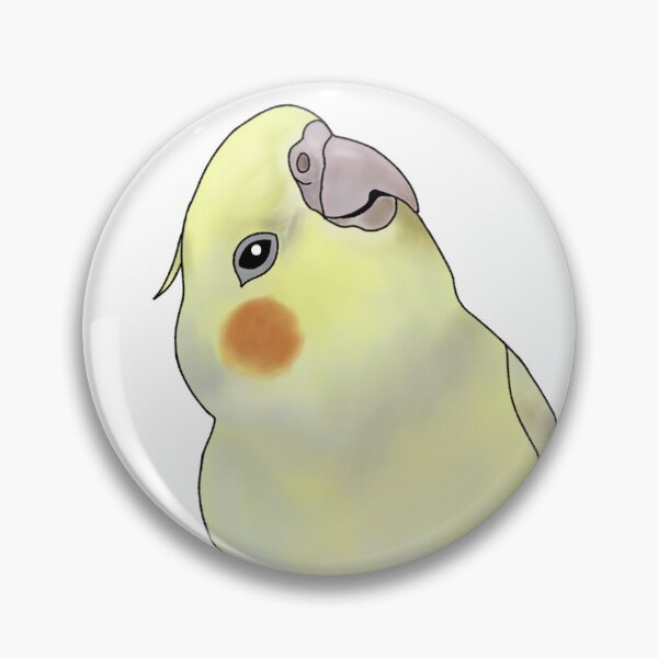 Item preview, Cockatiel And Tilted Head designed and sold by legitparrot.