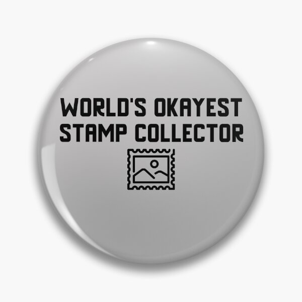 Item preview, World's Okayest Stamp Collector designed and sold by EricJP.